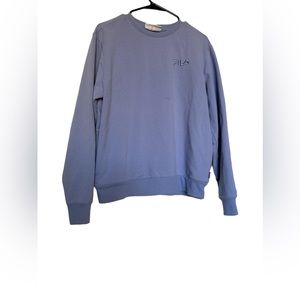 Fila Lavender Crewneck Sweater, Size Medium‎